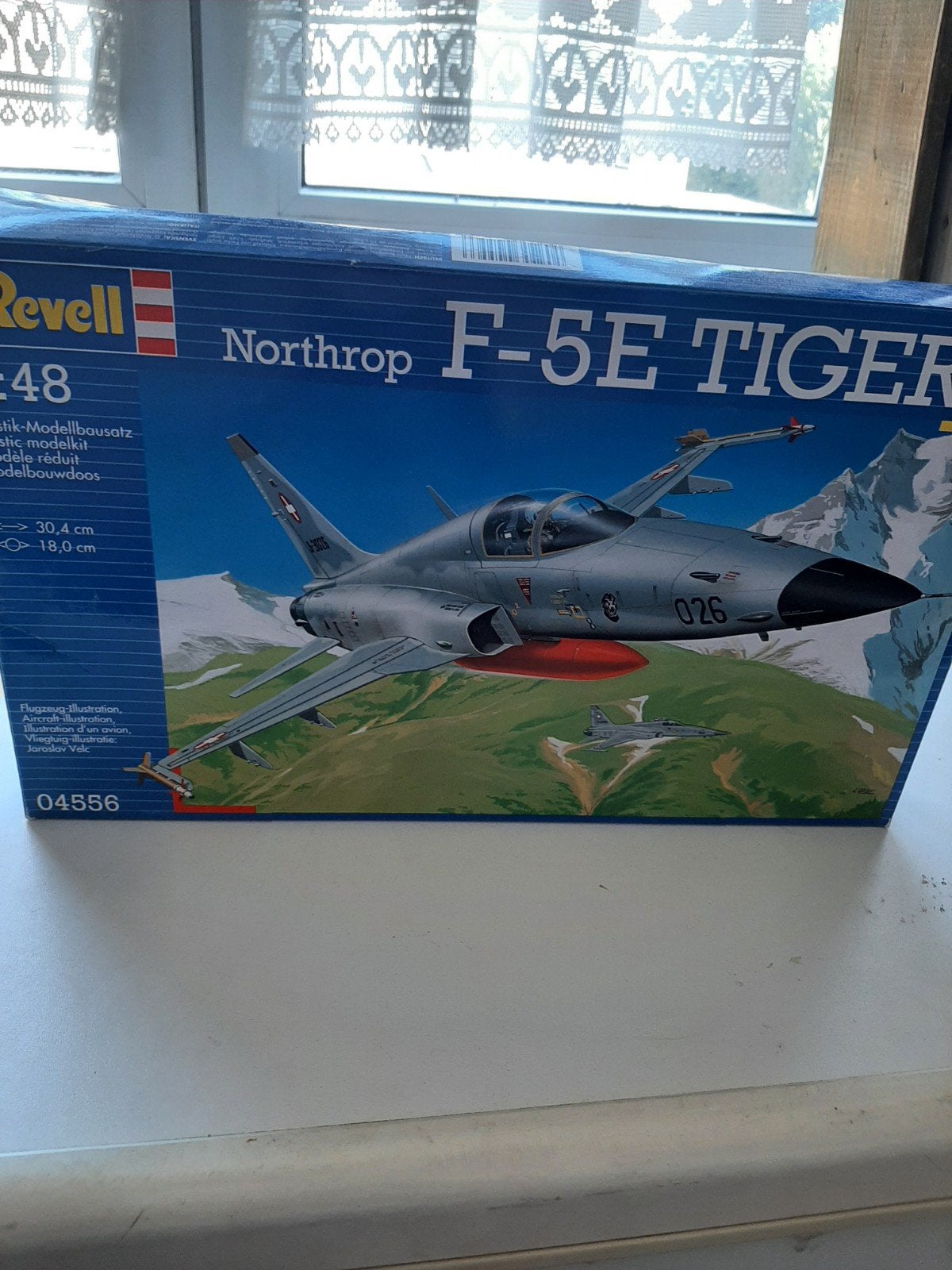 Revell Northrop F-5E Tiger II modelbouw vliegtuig, Ophalen, 1:72 tot 1:144, Gebruikt, Revell