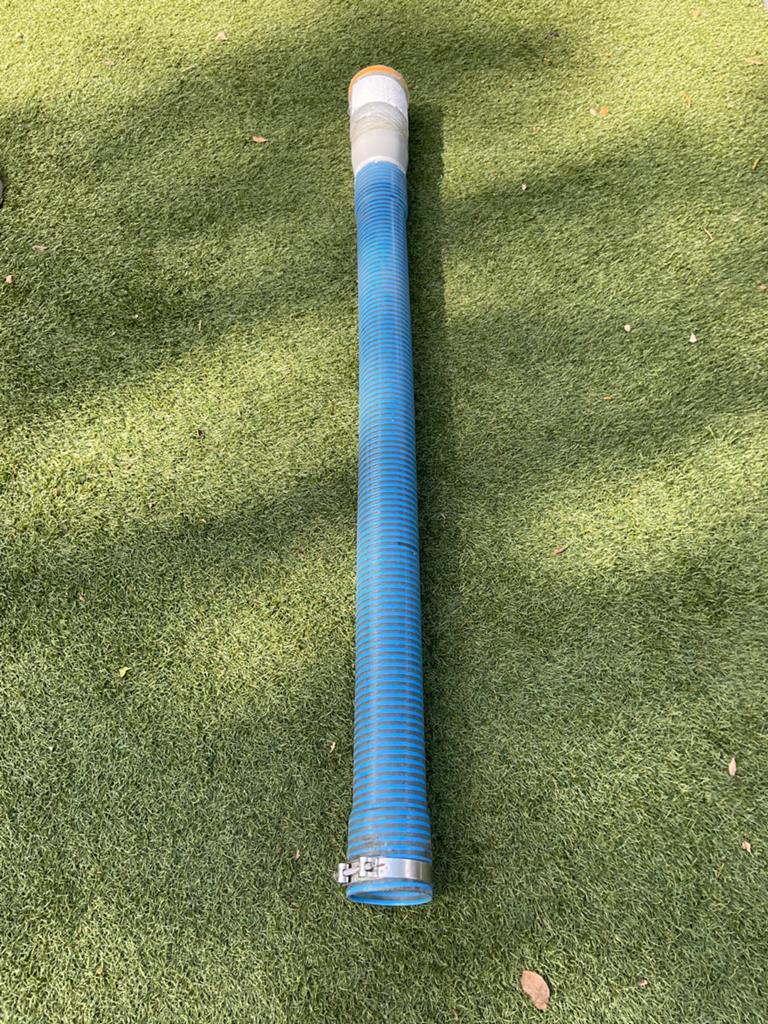 Wavinflex slang met mof en klem 1,5m 110-125mm, Overige materialen, Minder dan 20 mm, Overige typen, Nieuw