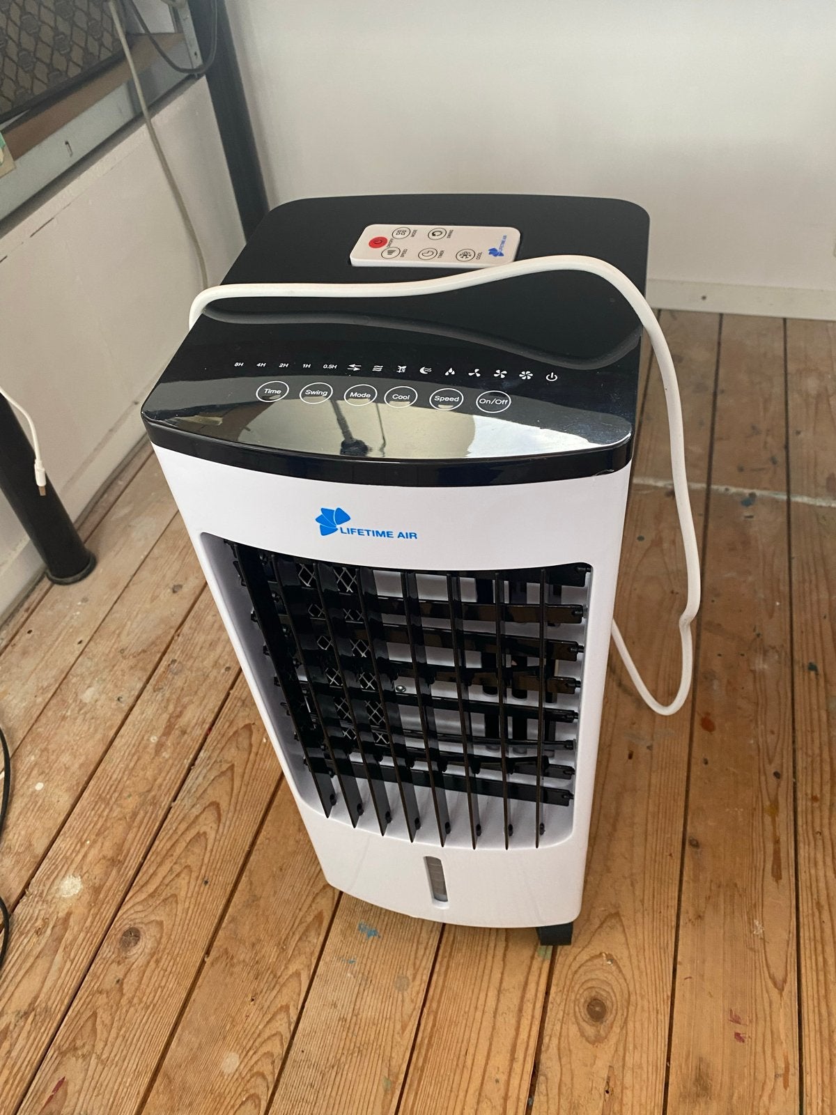 Lifetime Air Aircooler - Mobiele Airco met Afstandsbediening, Ophalen, Minder dan 60 m³, 3 snelheden of meer, Zo goed als nieuw