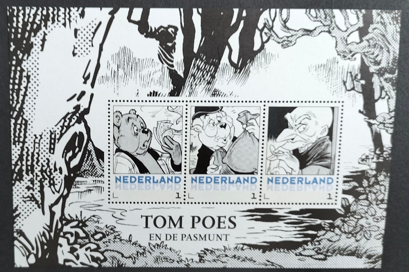 Persoonlijke Postzegels Vel Tom Poes - Pasmunt - Postfris., Verzenden, Postfris