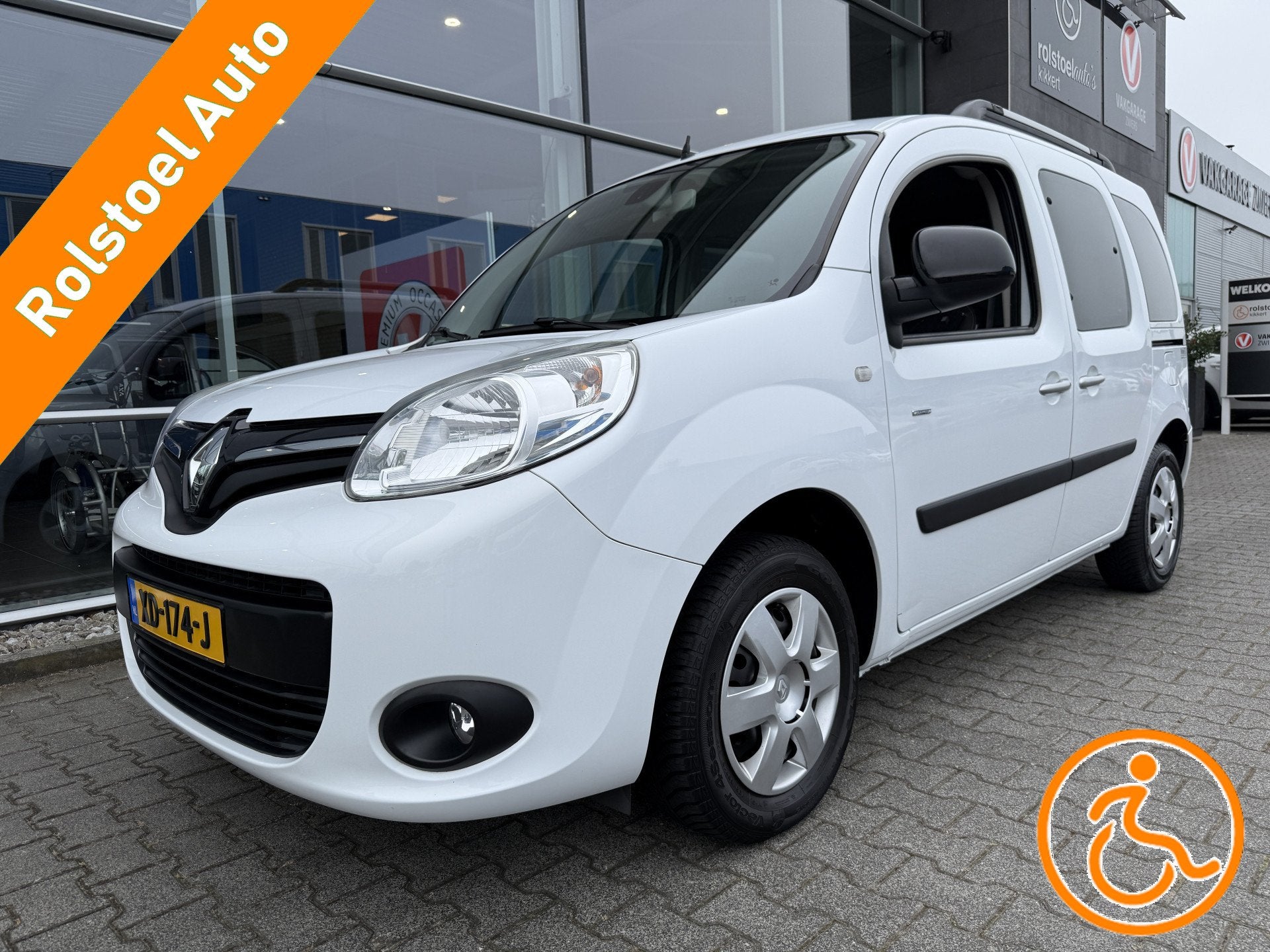 Renault Kangoo Family 3+1 Rolstoelauto 1.2 TCe Limited Start, Voorwielaandrijving, 1350 kg, Stof, Gebruikt