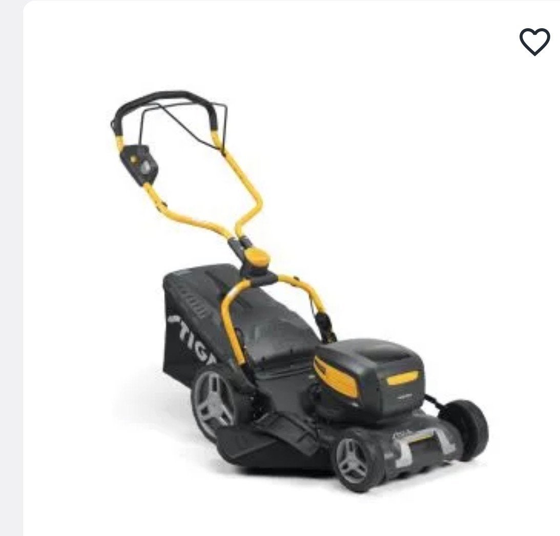 Stiga accu grasmaaier. Uit voorraad leverbaar, Ophalen, Zo goed als nieuw, 50 cm of meer