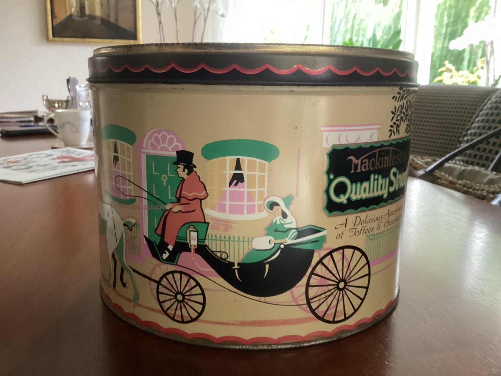 Vintage Mackintosh's Quality Street Blik - Collectors Item, Verzamelen, Blikken, Ophalen, Gebruikt, Overige, Overige merken