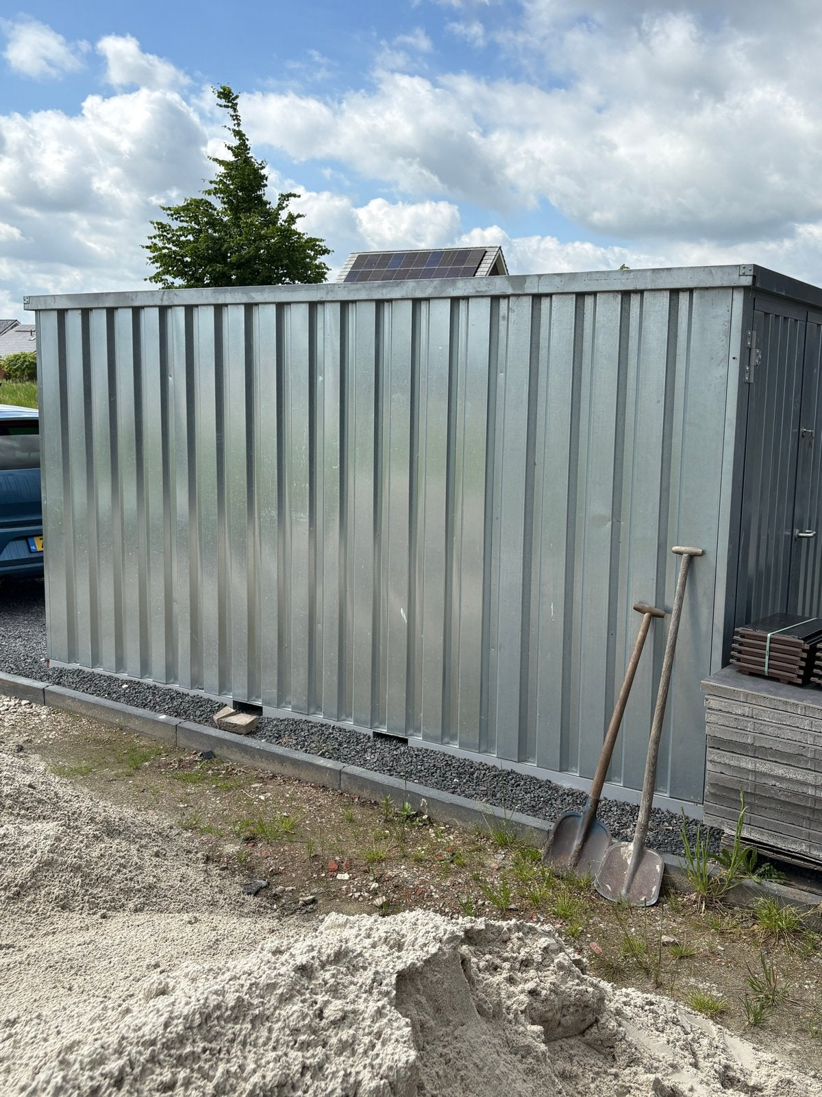 Demontabele container 2x4m - 2023 - Tijdelijke opslag, Ophalen