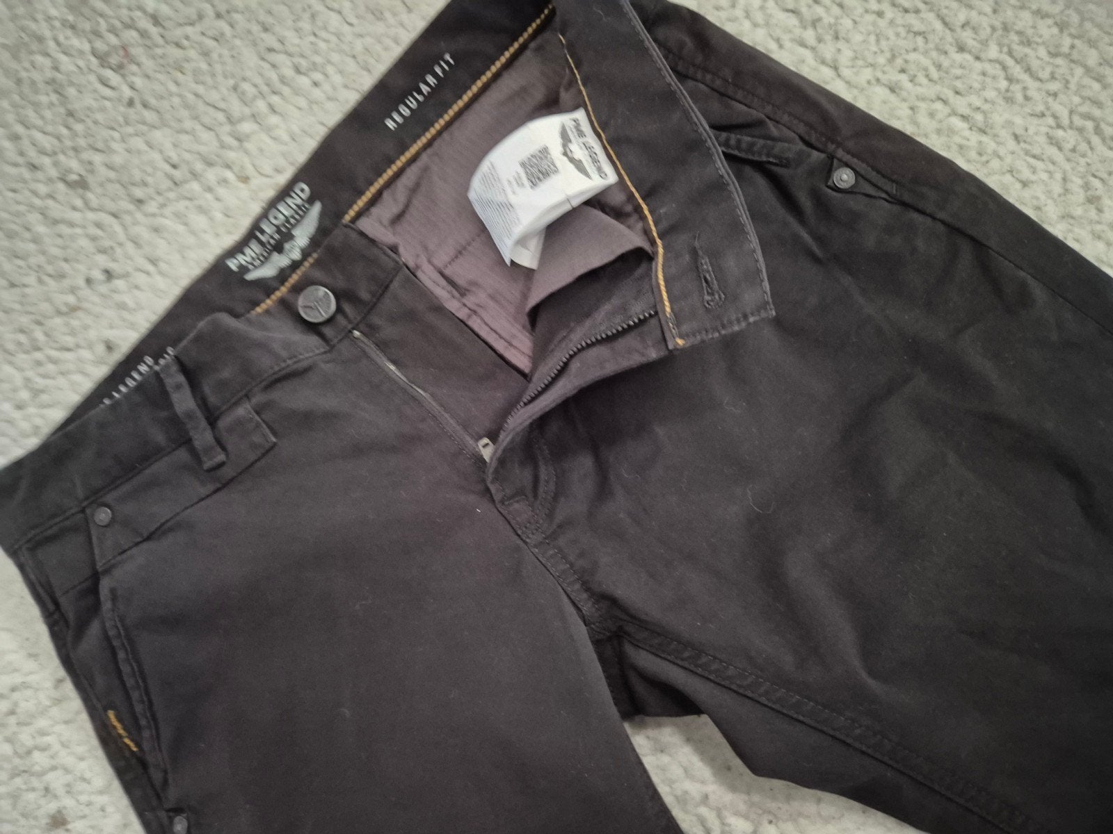 Pme Legend Pall Mall jeans Chino broek Cargo Stof mt 32/30, Kleding | Heren, Verzenden, ., Zwart, W32 (confectie 46) of kleiner