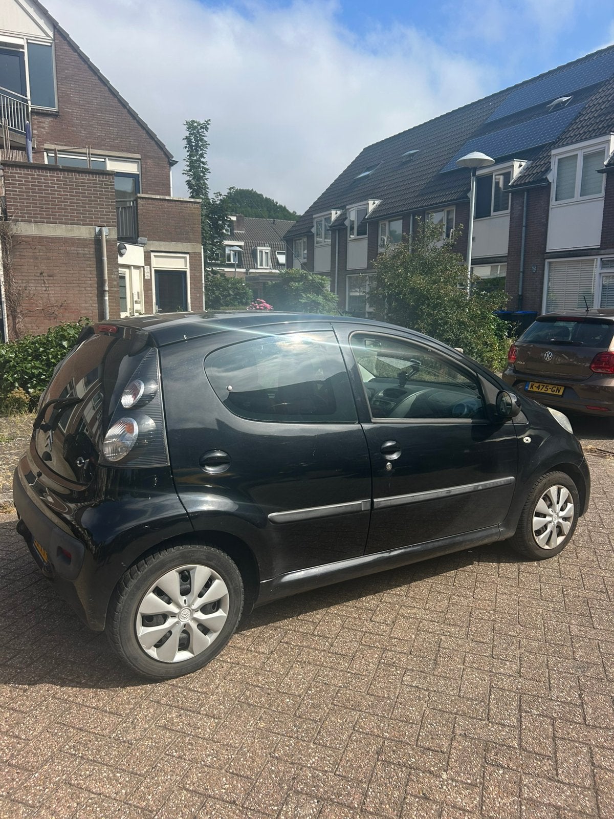 Citroën C1 1.0i 68PK 5D 2010 Zwart, Voorwielaandrijving, 4 stoelen, C1, Handgeschakeld