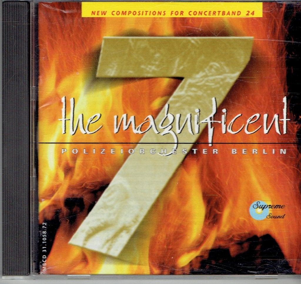 Hafabra - The Magnificent Seven - Polizeiorchester Berlin CD, Ophalen of Verzenden, Zo goed als nieuw, Blaasorkest/fanfare, Album