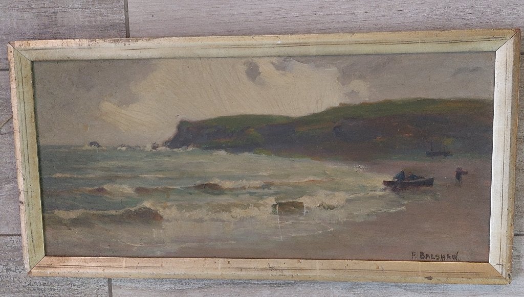 Schilderij Fred Balshaw, Ophalen, Gebruikt