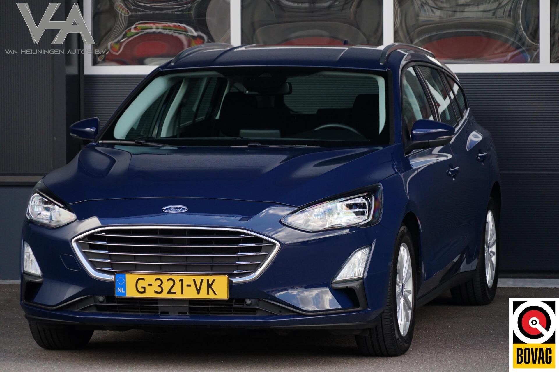 Ford Focus Wagon 1.0 EcoBoost Titanium Business NL, keyless, Dealer onderhouden, 125 pk, Gebruikt, Euro 6