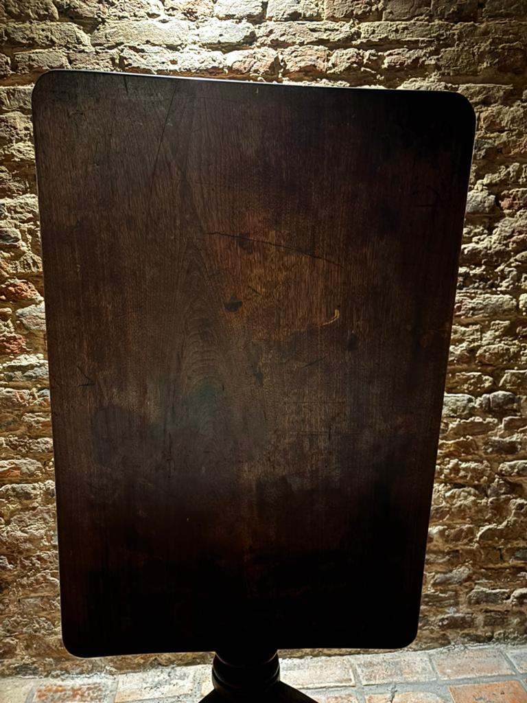 Antieke Engelse klaptafel, Ophalen
