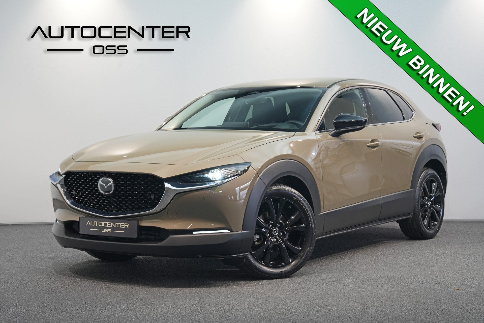 Mazda CX-30 2.5 e-SkyActiv-G M Hybrid Homura  NAVI  CA, 12 maanden, Gebruikt, Zwart, 4 cilinders