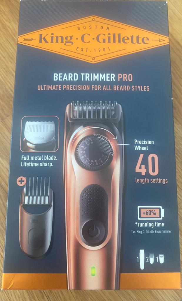 Baardtrımmer pro, Ophalen of Verzenden, Nieuw