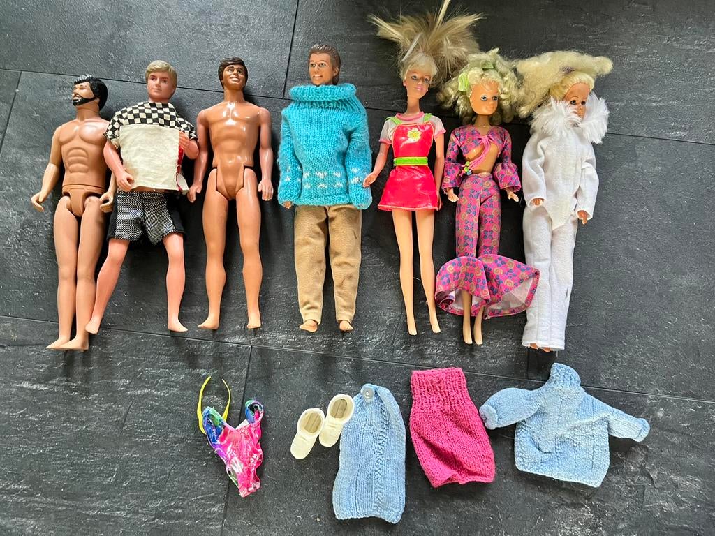 Oude barbies, Ophalen of Verzenden, Zo goed als nieuw, Barbie