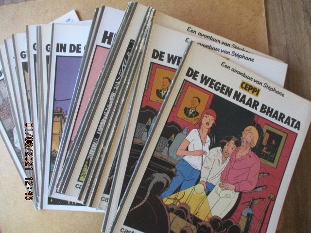 adv4007 stephane / stefan, Eén stripboek, Ophalen, Gelezen