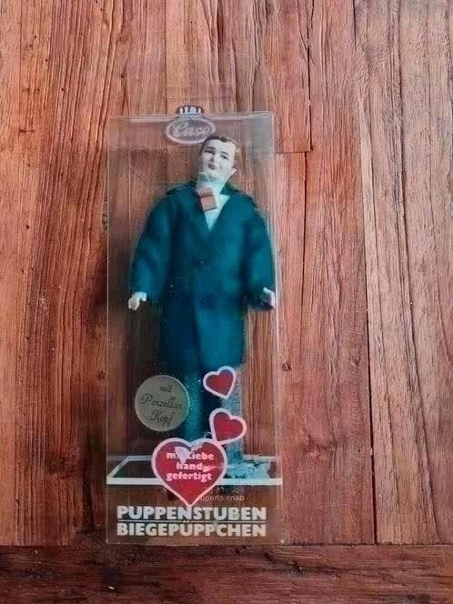 Caco Porseleinen Popje - 13 cm, Ophalen of Verzenden, Nieuw, Pop