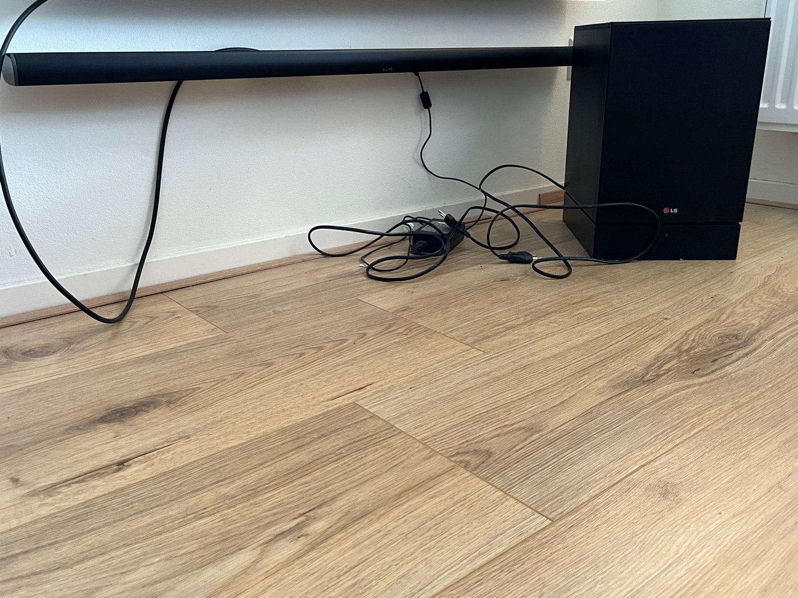 LG Soundbar met subwoofer, Audio, Tv en Foto, Soundbars, Ophalen, Bluetooth, Gebruikt