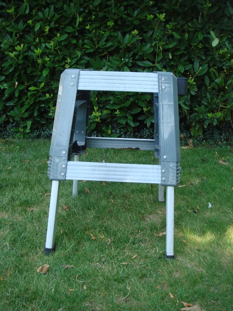 Onderstel, Zaagtafel, tafel,, Ophalen, Gebruikt, Afkortzaag, 30 tot 70 mm