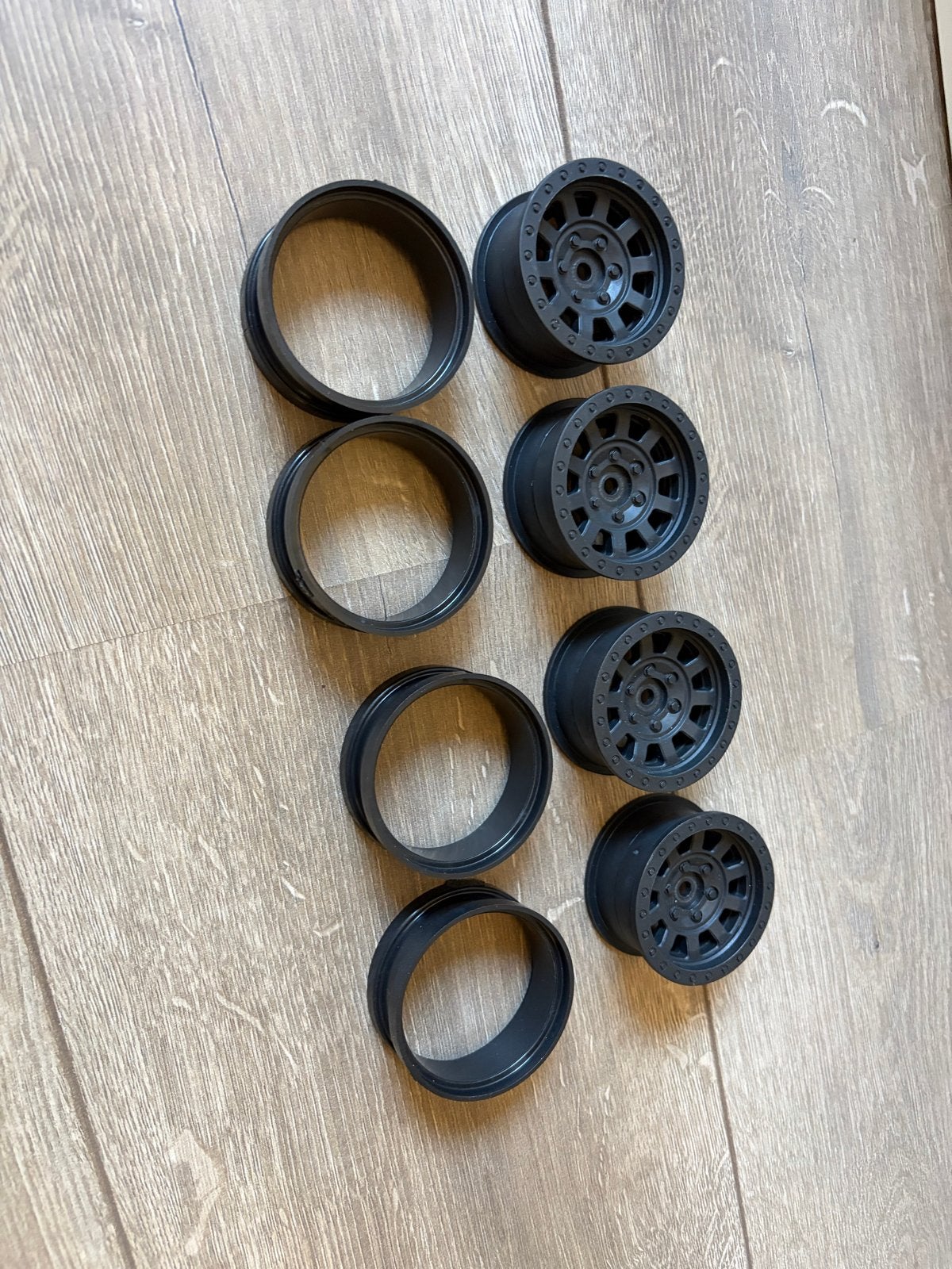 RC Crawler Beadlock Velgen 1:10, Ophalen of Verzenden, Gebruikt, Groter dan 1:32, Auto