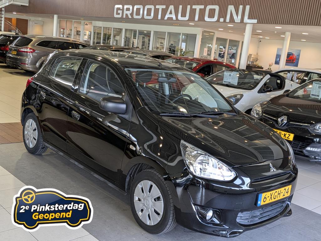 Mitsubishi Space Star 1.0 Entry Aircio, Stuurbekrachtiging, Voorwielaandrijving, Euro 5, Stof, Gebruikt