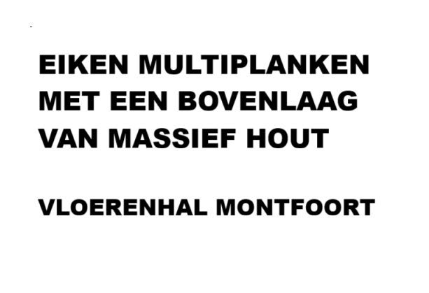 ONTDEK ONZE KWALITEITSVLOEREN TEGEN EEN EERLIJKE PRIJS, Doe-het-zelf en Verbouw, Hout en Planken, Minder dan 25 mm, Eiken, Nieuw