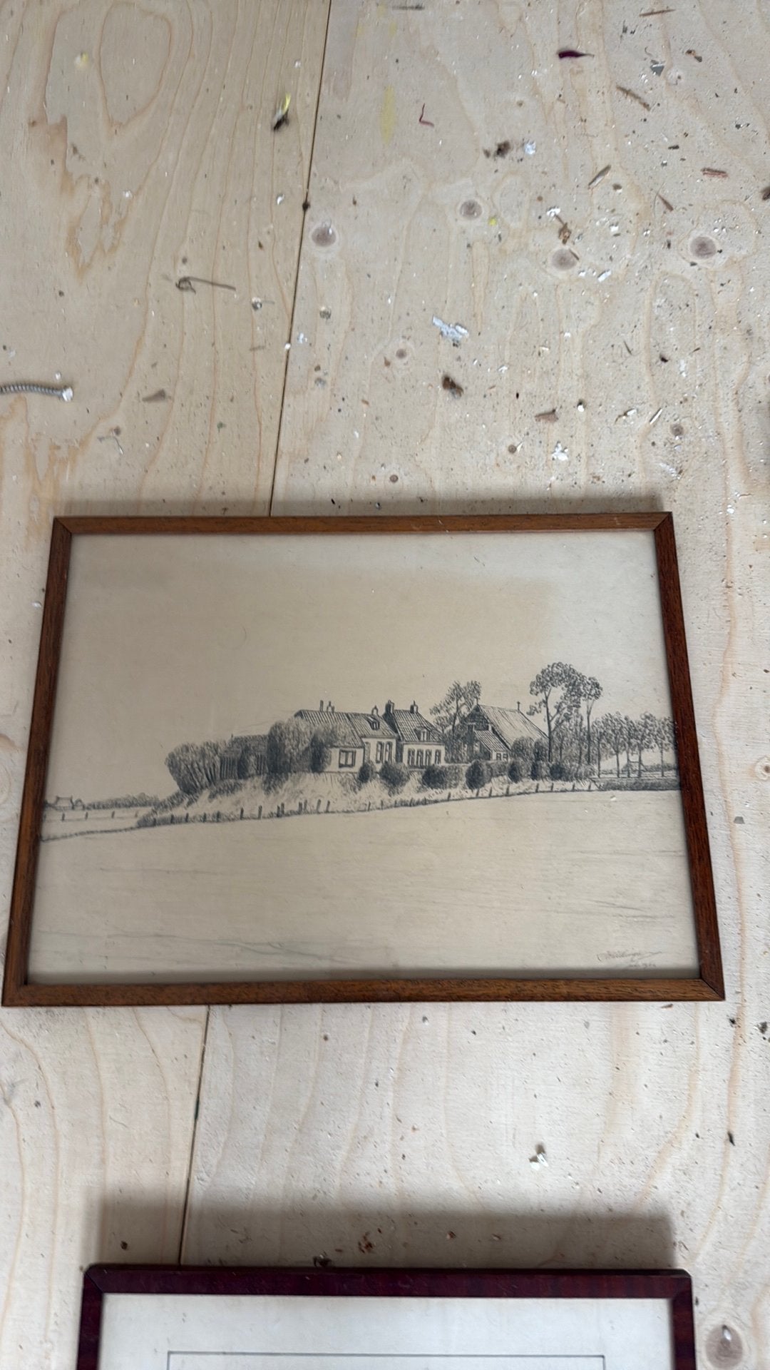 9 schilderijtjes, Ophalen