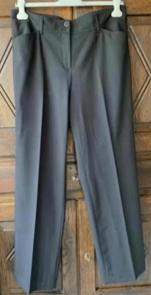 Nette, zwarte pantalon, damesbroek; 44; Apanage Collection, Zwart, Maat 42/44 (L), Ophalen of Verzenden, Zo goed als nieuw