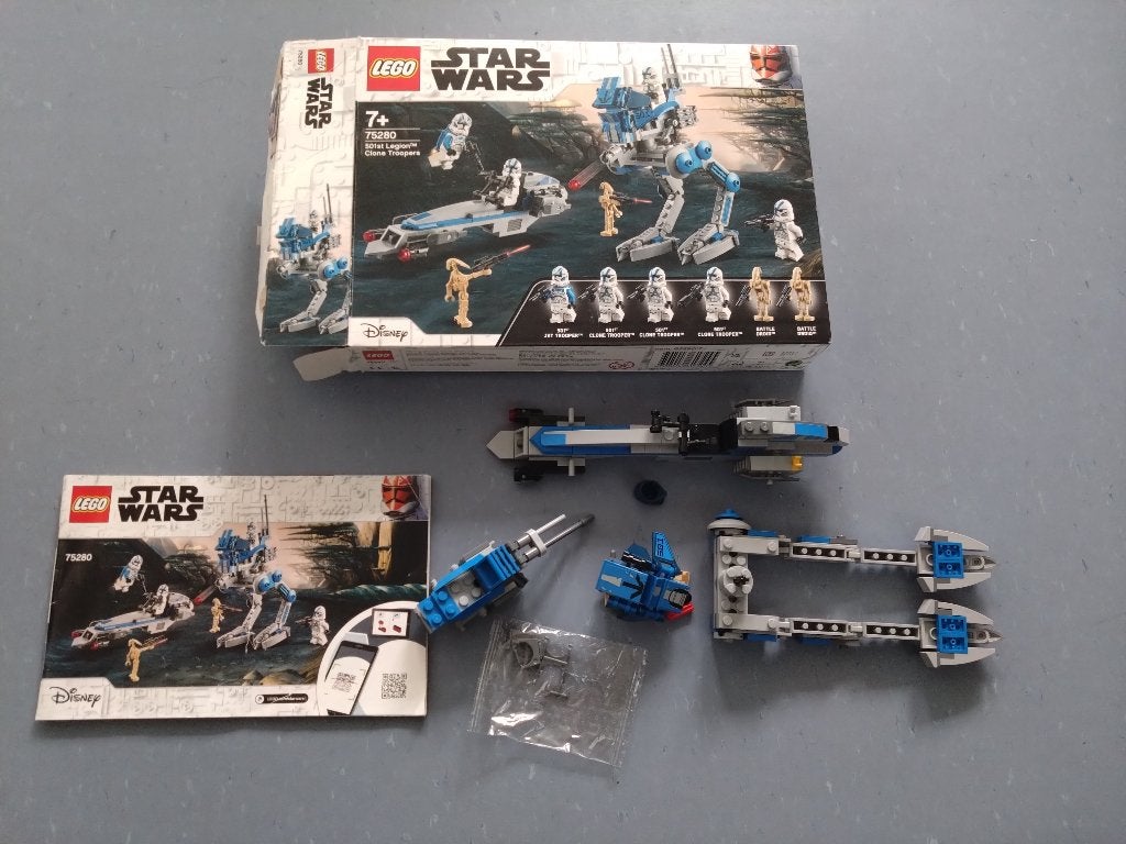 Lego 75280 StarWars – onderdelen / incompleet