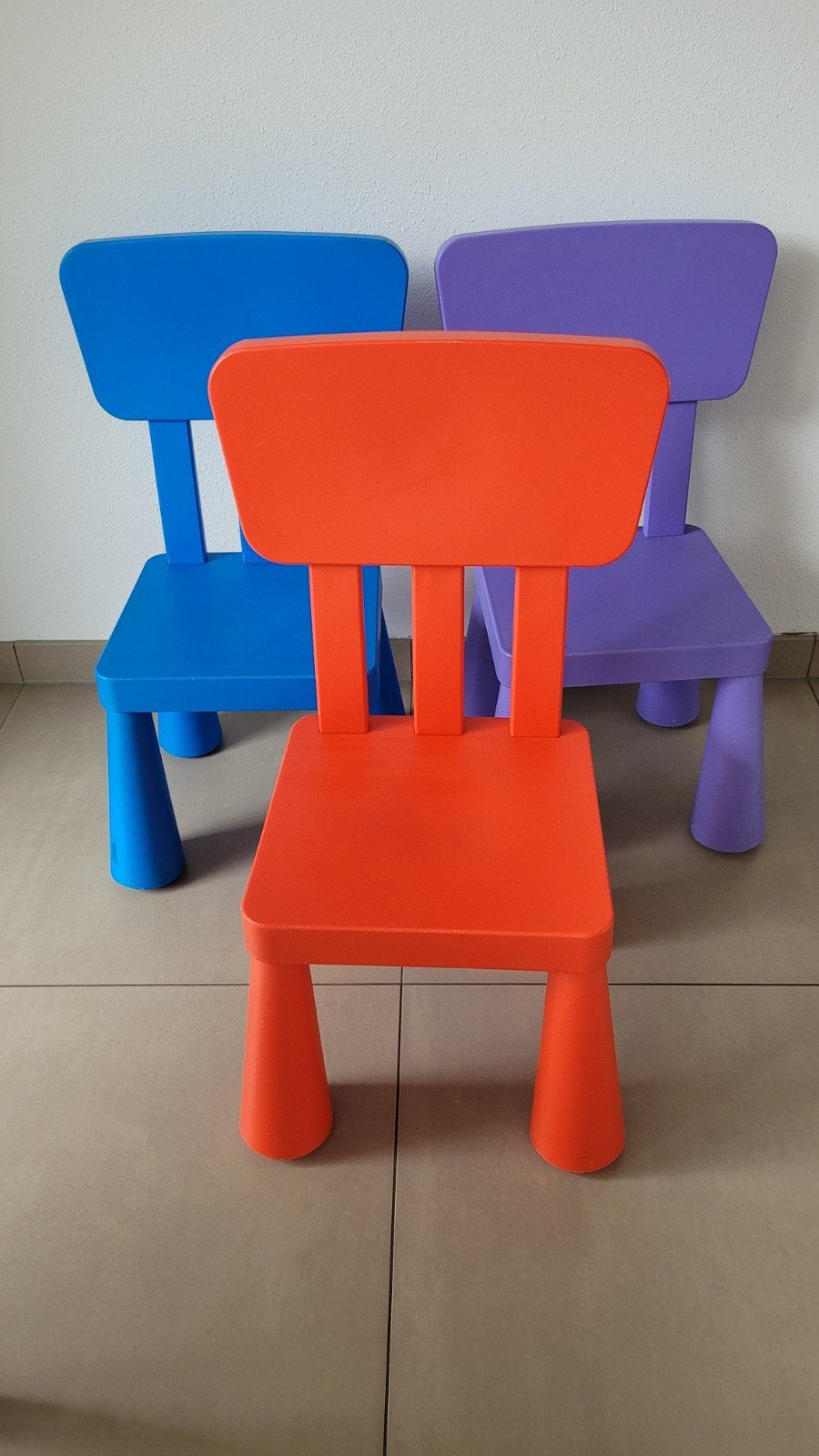 IKEA Mammut Kinderstoelen (3 stuks), Ophalen