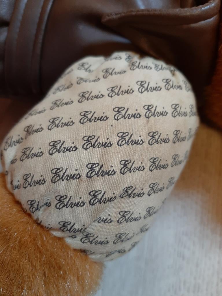 Elvis Presley beer knuffel 40 cm, Ophalen of Verzenden, Stoffen beer, Overige merken