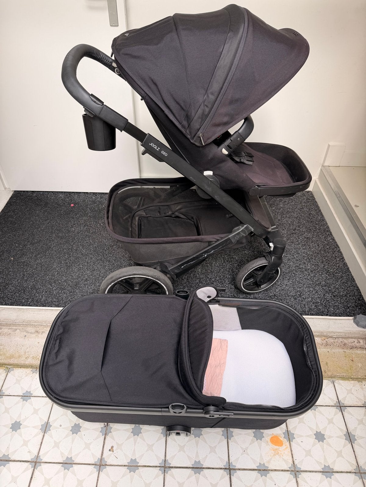 Joolz Geo3 kinderwagen combinatie compleet - Brilliant Black