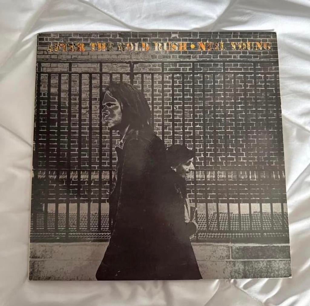 Neil Young - After the Gold Rush & Harvest LP's, Ophalen of Verzenden, 1970 - 1979, Gebruikt, 12 inch