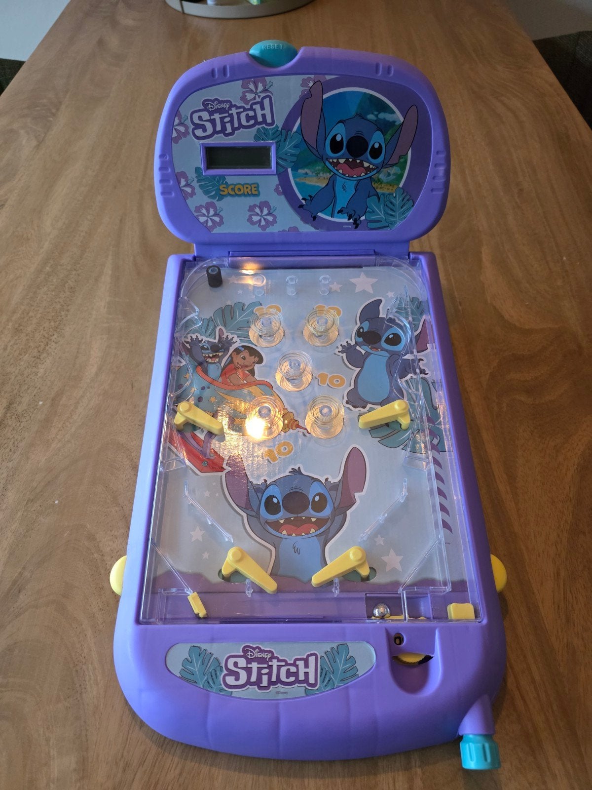 Disney Stitch Flipperkast - Draagbaar Spelplezier, Kinderen en Baby's, Ophalen of Verzenden, Nieuw