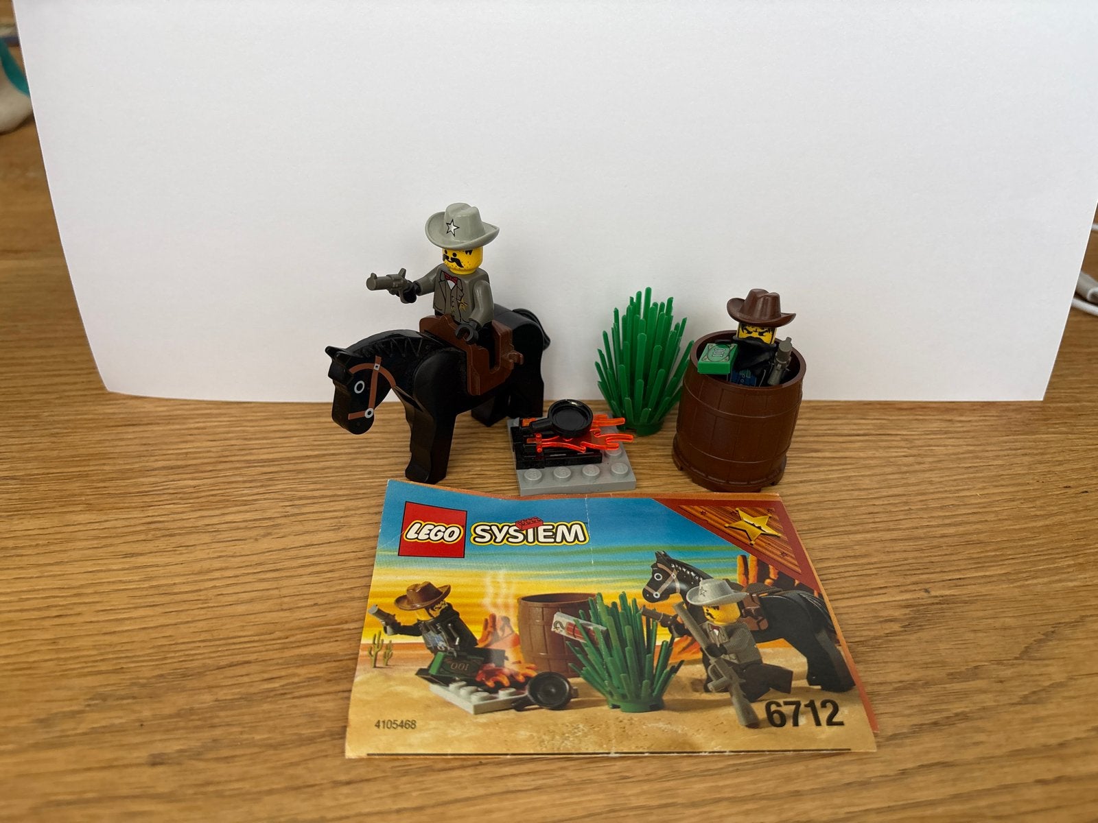 Lego System Western 6712: Sheriff en Outlaw, Kinderen en Baby's, Speelgoed | Duplo en Lego, Gebruikt, Overige thema's, Lego, Ophalen of Verzenden