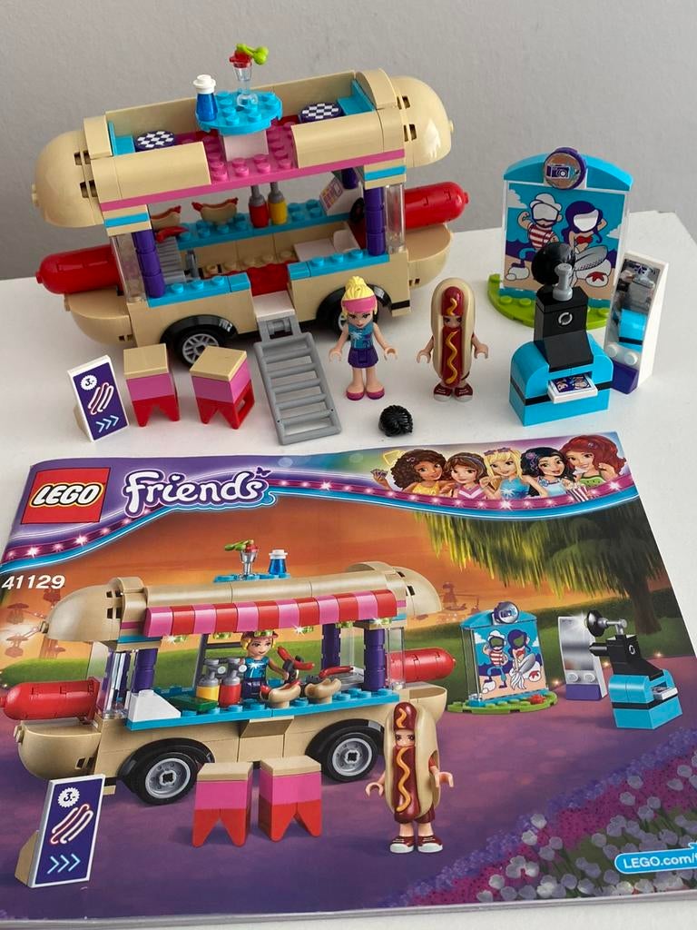 Lego Friends 41129 Hotdog kraam, Ophalen of Verzenden, Gebruikt