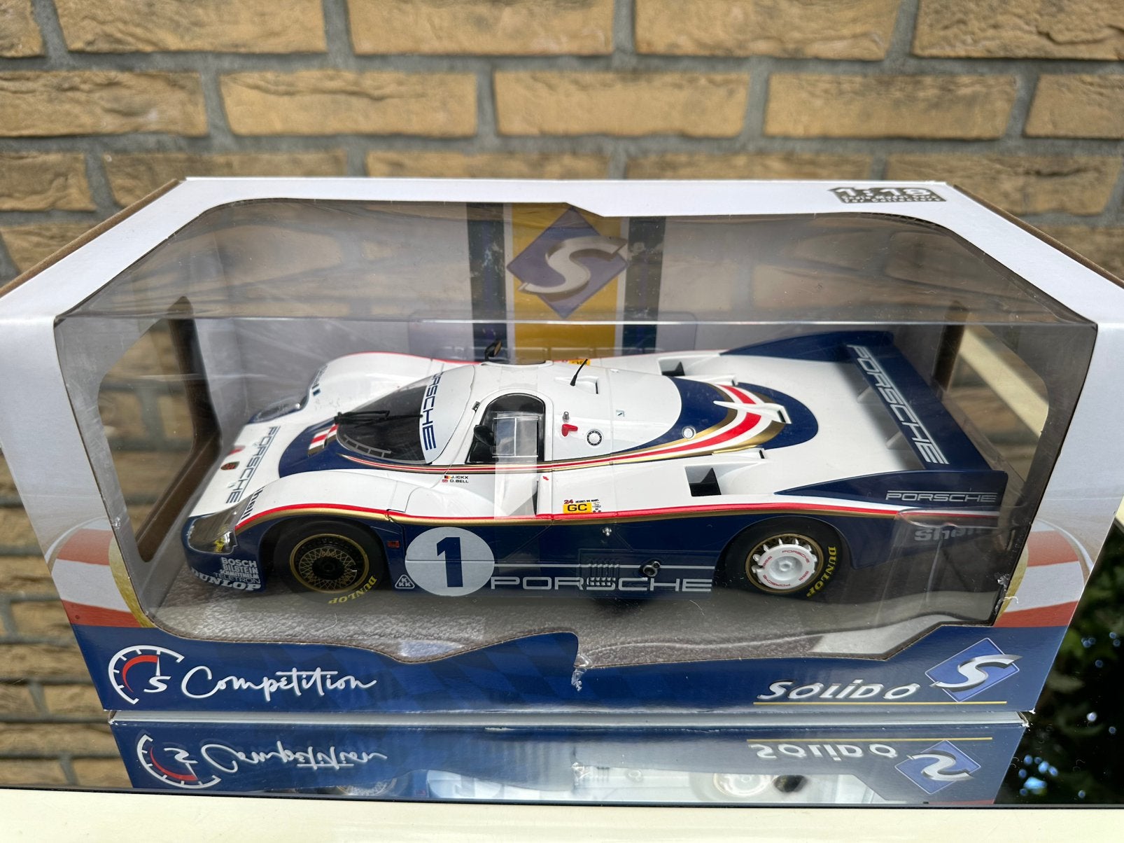 SOLIDO 1:18 PORSCHE 956LH WINNER 24H LE MANS 1982 ROTHMANS, Ophalen of Verzenden, Nieuw, Auto, Solido