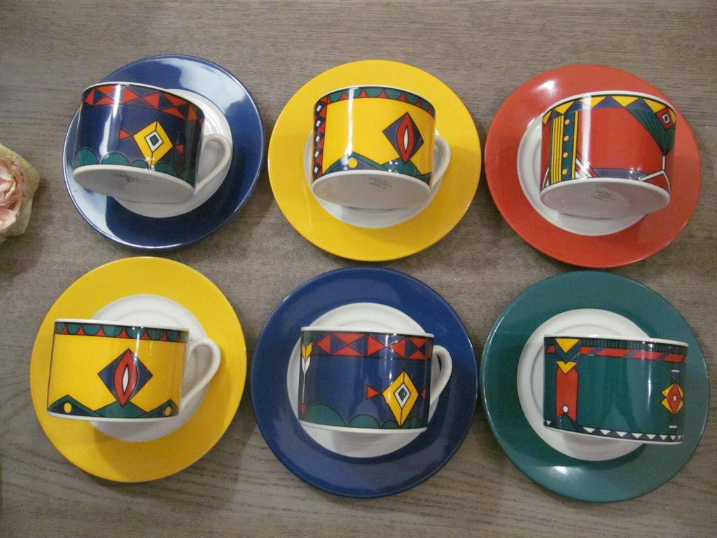 6 Kahla Change Kop en Schotels, Huis en Inrichting, Keuken | Servies, Zo goed als nieuw, Kop(pen) en/of Schotel(s), Overige stijlen