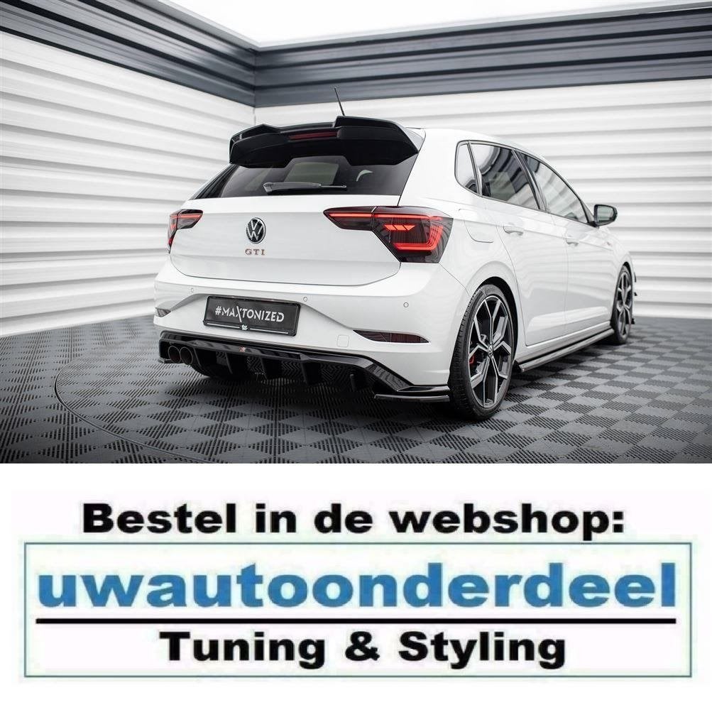 Maxton Spoiler Splitter Lip Sideskirt Geschikt Voor Vw Polo, Verzenden, Automotive Parts, A.parts@hotmail.nl, Trasmolenlaan 12 3447 GZ Woerden