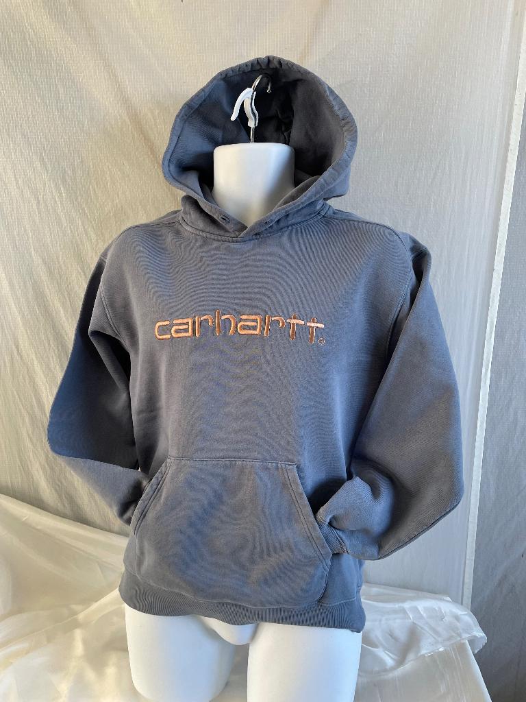 Carhartt hoodie blauw XS sweater capuchon trui oversized fit, Blauw, Carhartt, Ophalen of Verzenden, Zo goed als nieuw