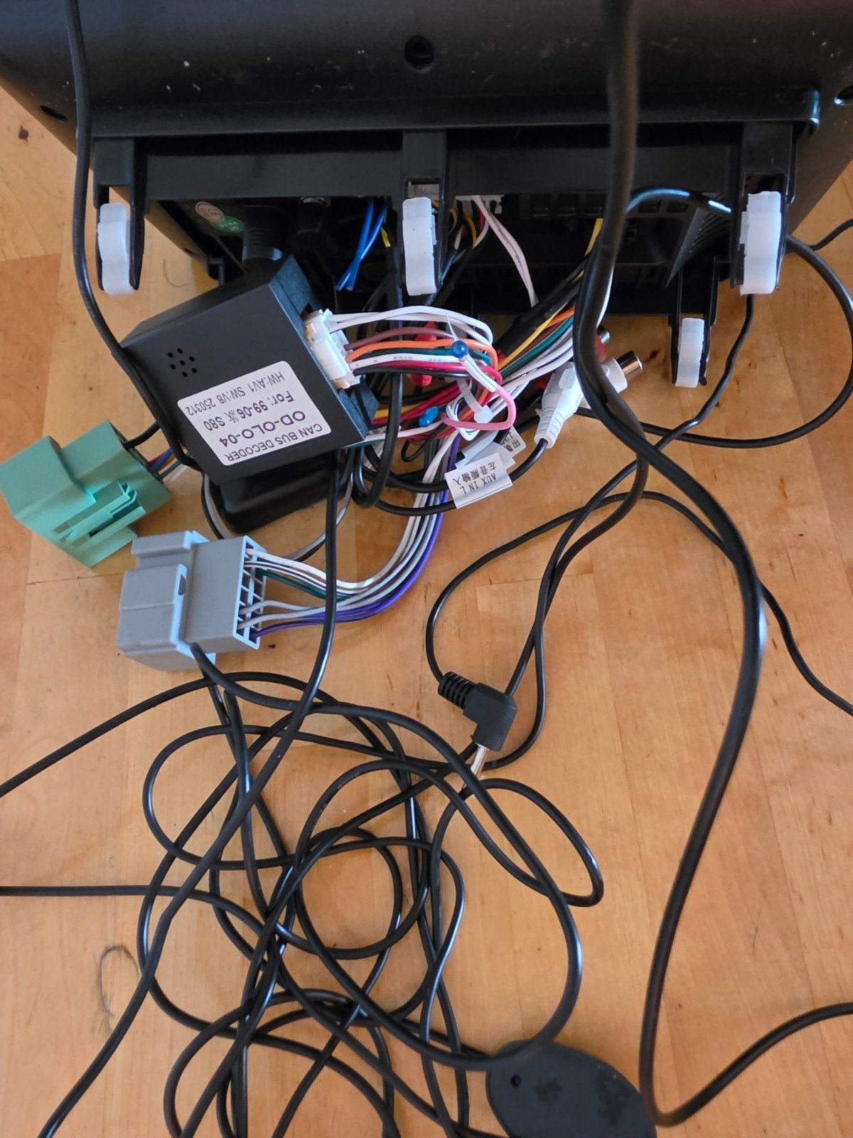 9 inch Autoradio Volvo V70 (2005) met CANbus modules, Ophalen of Verzenden, Gebruikt