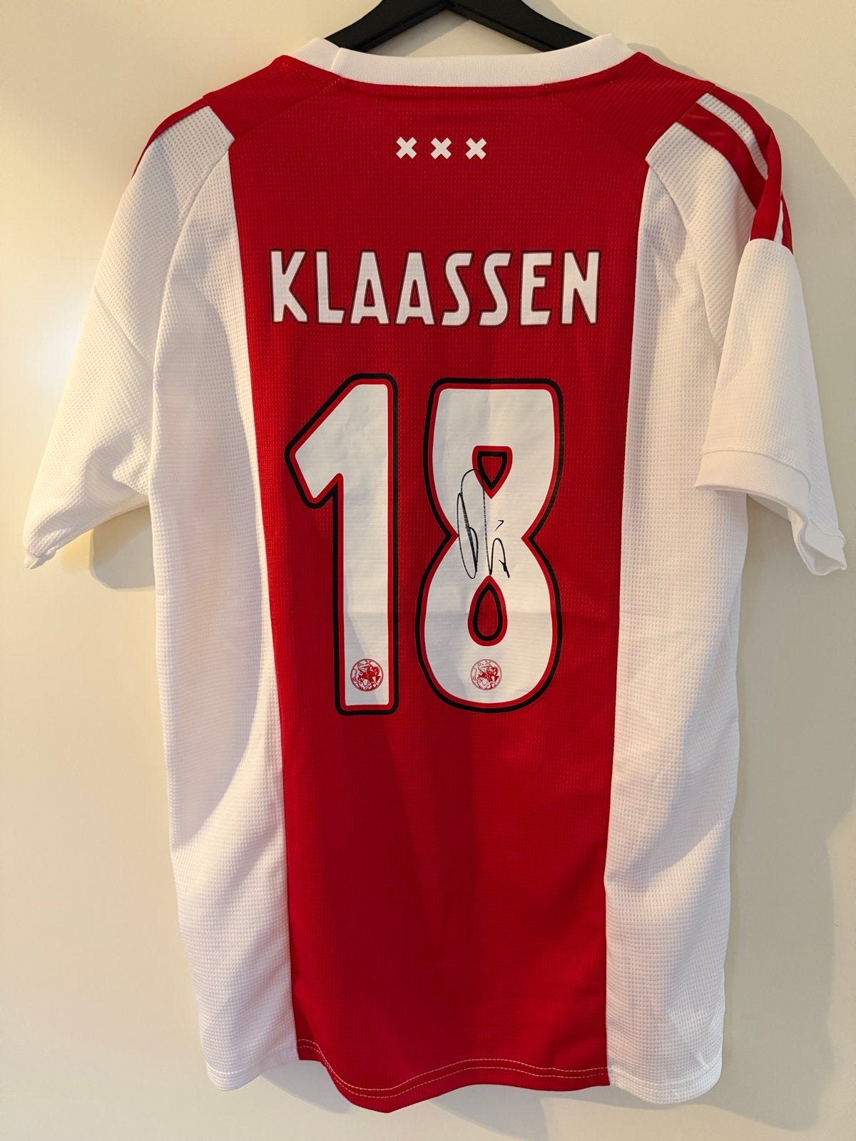 Gesigneerd shirt Davy Klaassen met video, Ophalen of Verzenden