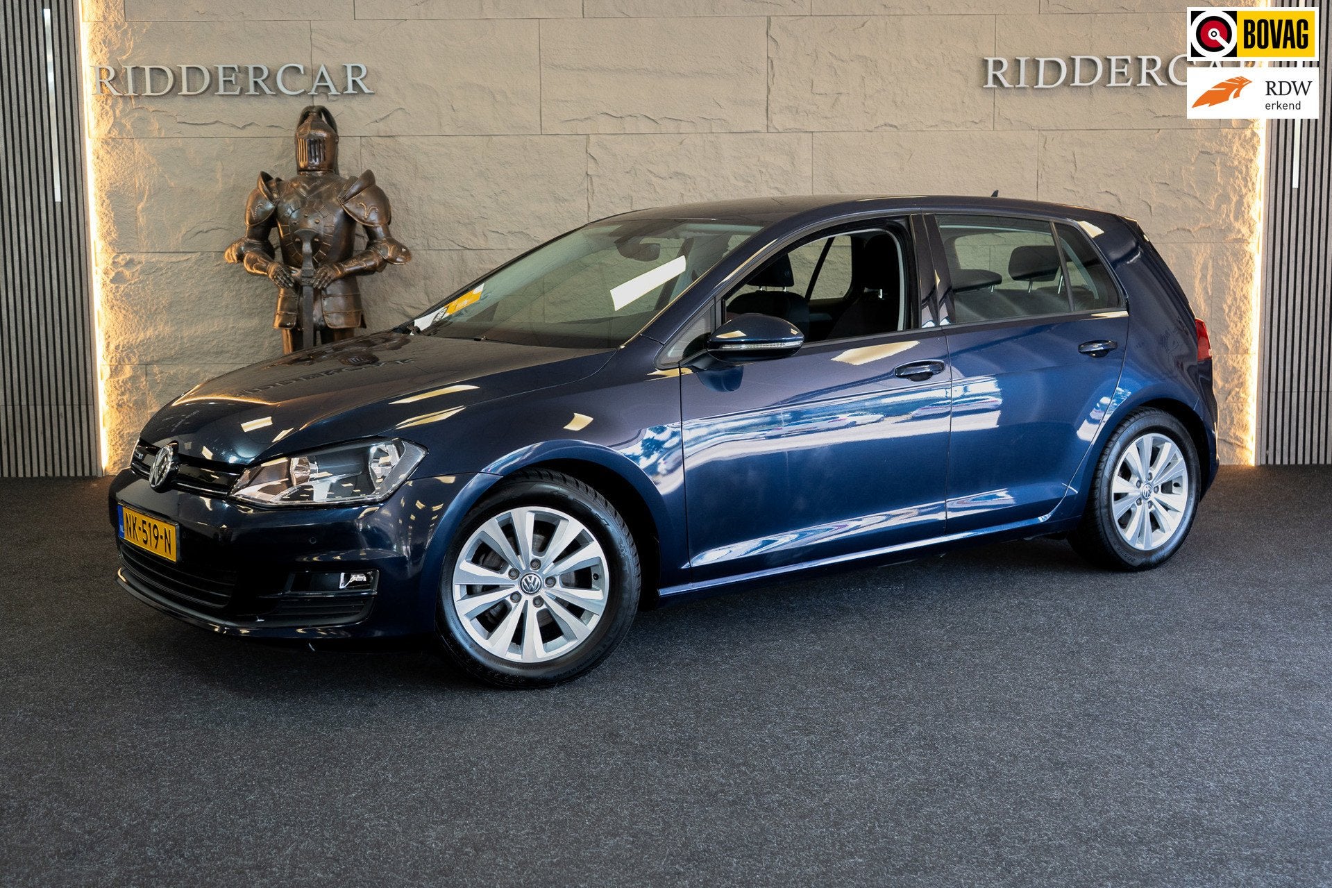 Volkswagen Golf 1.0 TSI Comfortline | GARANTIE |NAP |CRUISE, Voorwielaandrijving, Stof, Gebruikt, Blauw