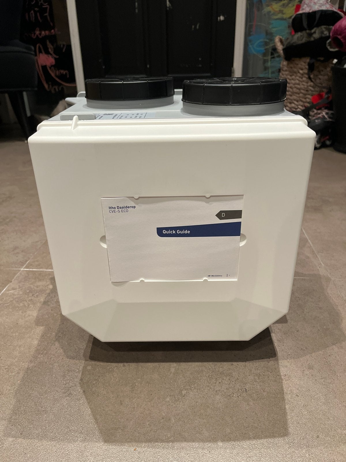 Behuizing/kast Itho Daalderop CVE-S ECO Ventilatie-unit, Ophalen of Verzenden, Nieuw, Ventilator en Afzuiger