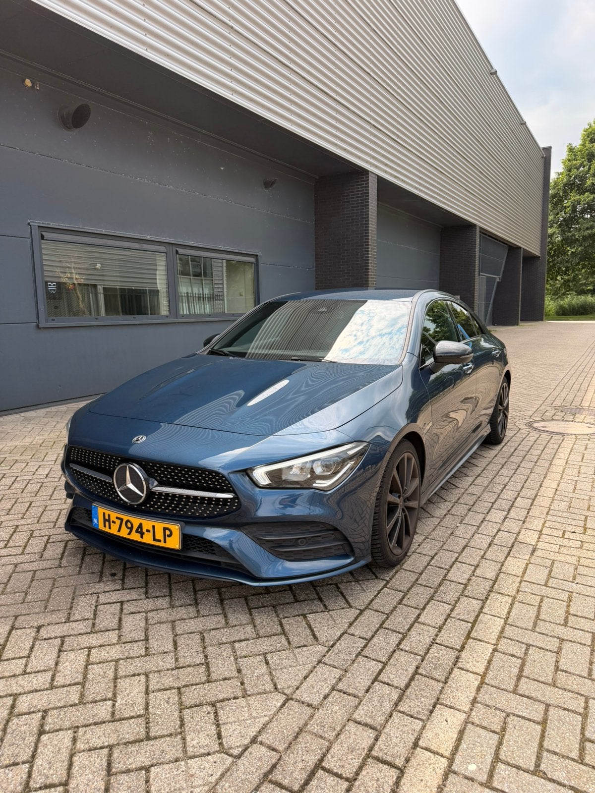 Mercedes-Benz CLA 200 163pk 7G-DCT 2020 Navy Blue, Auto's, CLA, 4 cilinders, Blauw, 163 pk