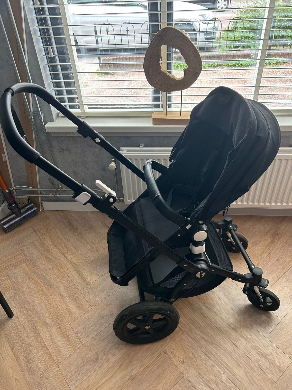 Complete Bugaboo kinderwagen met reiswieg en adapters, Kinderen en Baby's, Gebruikt, Bugaboo, Ophalen of Verzenden, Combiwagen