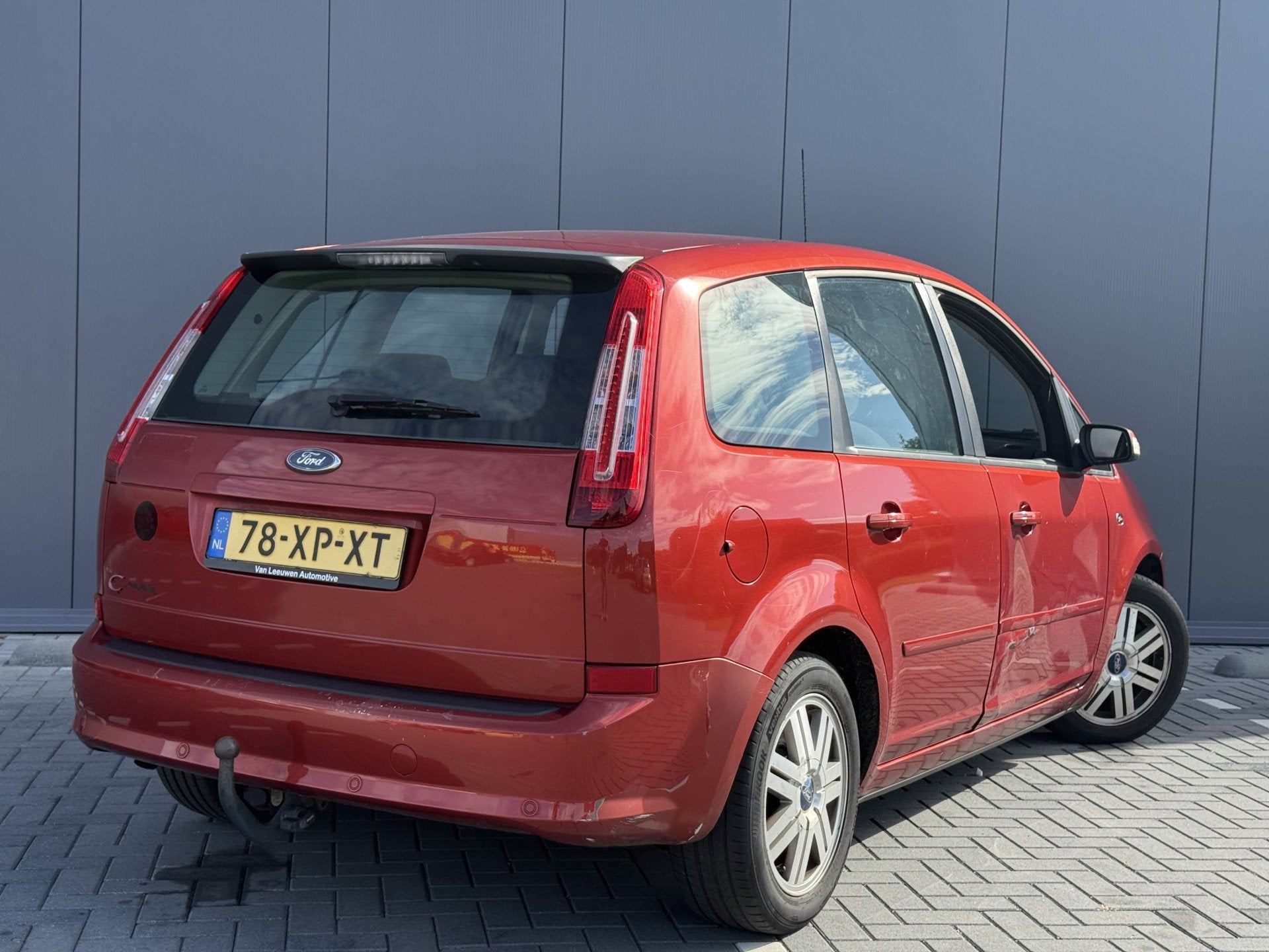 Ford C-MAX 2.0-16V Ghia | Nieuwe APK | Automaat! (bj 2007), Auto's, Stof, Gebruikt, Zwart, 4 cilinders