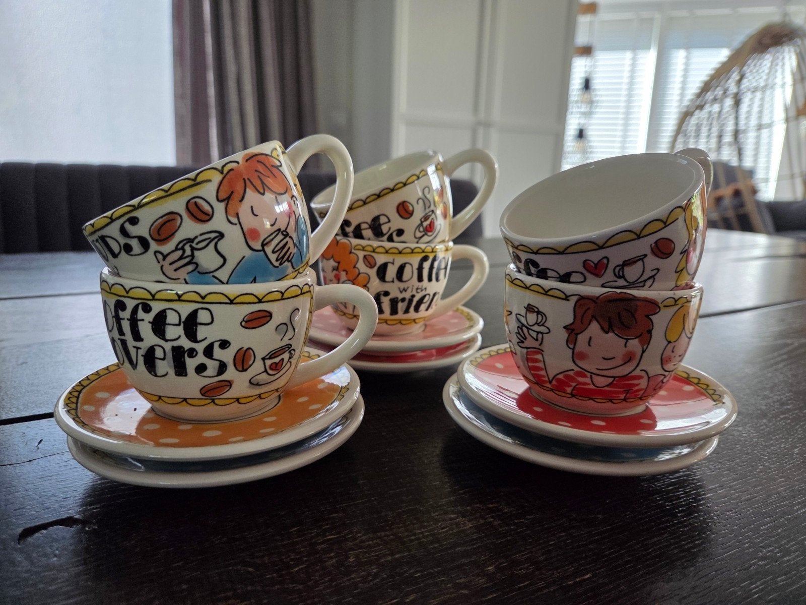 Blond Amsterdam servies nieuw, Ophalen of Verzenden, Zo goed als nieuw, Kop(pen) en/of Schotel(s), Aardewerk