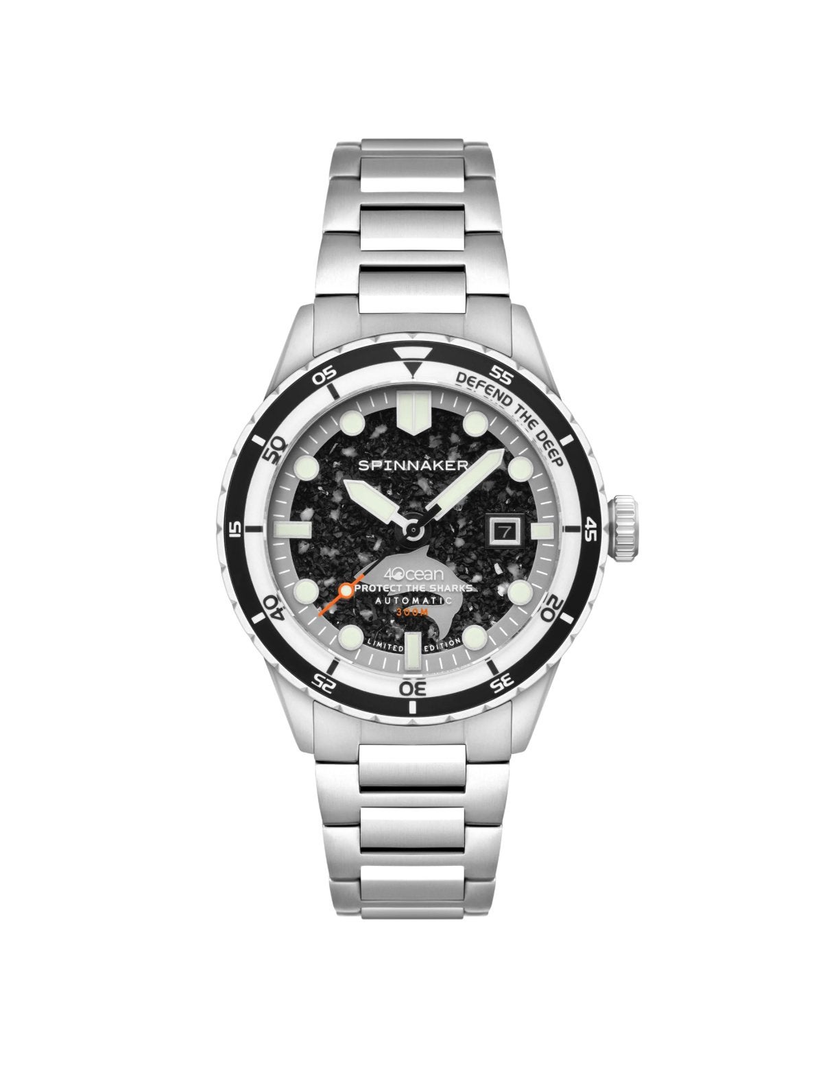 Spinnaker Hass Automatic – 4ocean Limited Edition, Overige merken, Staal, Staal, Polshorloge