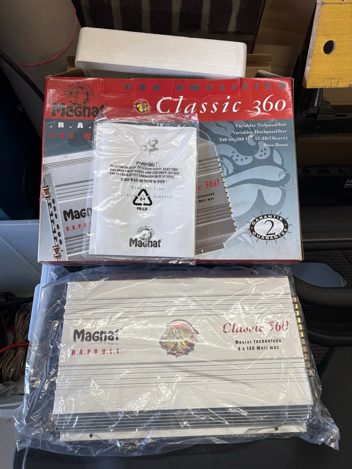 Magnat Classic 360 Car Amplifier - Nieuw in Doos, Ophalen of Verzenden, Nieuw