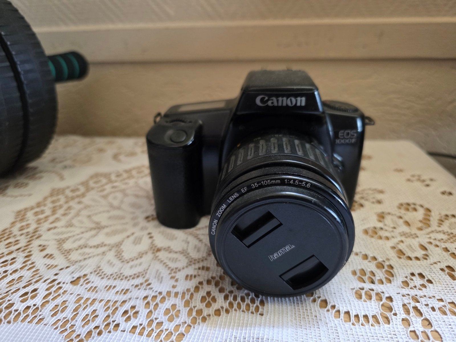 Canon EOS 1000F Spiegelreflexcamera met 35-105mm lens, Audio, Tv en Foto, Fotocamera's Analoog, Ophalen of Verzenden, Gebruikt