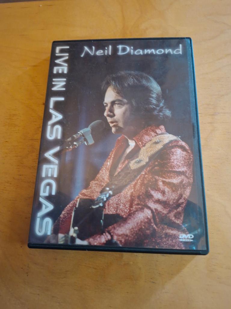 Neil Diamond - Live in Las Vegas (1988) DVD, Alle leeftijden, Ophalen of Verzenden, Gebruikt, Muziek en Concerten